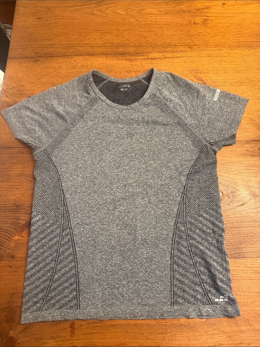 bcg Heather Gray Short Sleeve Athletic Tee